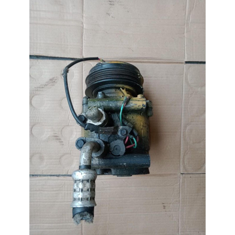 kompresor Ac mobil Honda jazz dan city idsi VTEC tahun 2003 sampai 2008 barang original copotan xsin