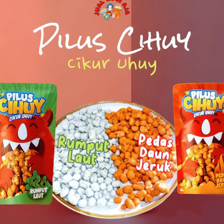 

★★★★ PILUS CIHUY CEMILAN MURAH ENAK HALAL 50G Super Promo