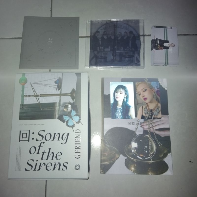 Unsealed album Gfriend Song of the sirens