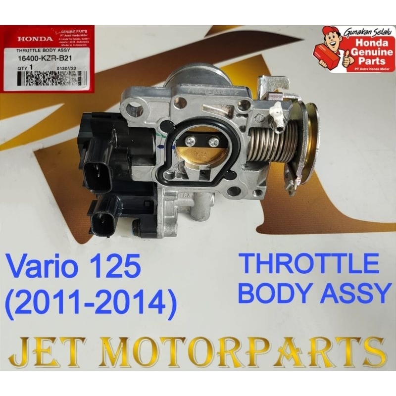 16400KZRB21 Throttle Body Assy Vario 125 2011-2014 Asli atau Ori Honda AHM