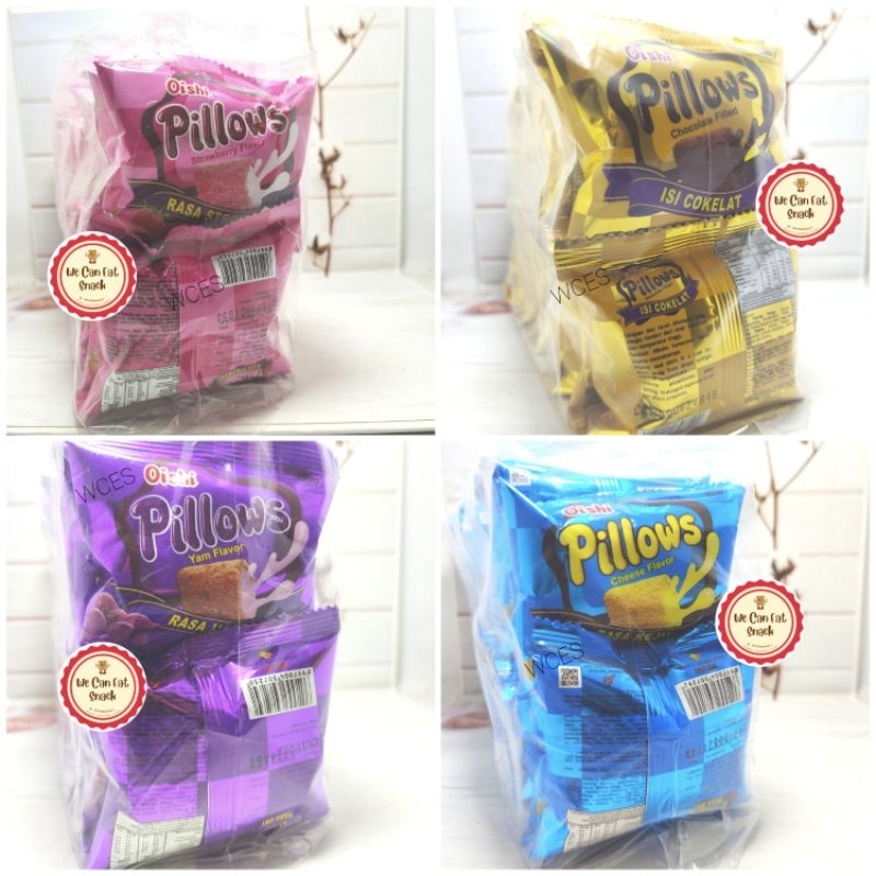 

Oishi Pillow Renceng All Varian (Isi 20 bks)