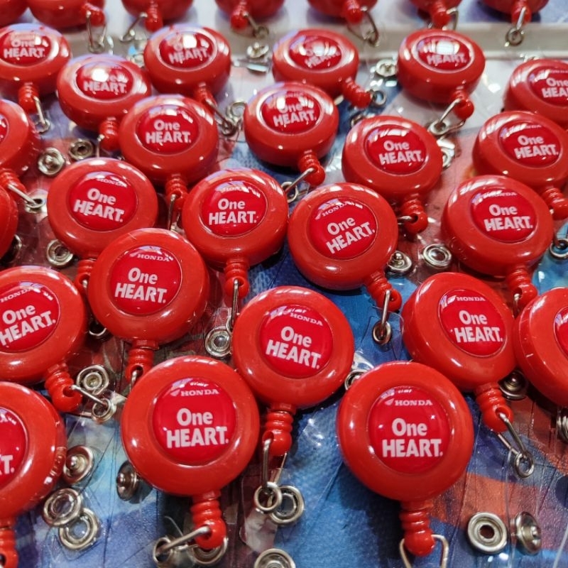 

GANTUNGAN ID CARD YOYO LOGO HONDA ONE HEART,BISA SATUAN