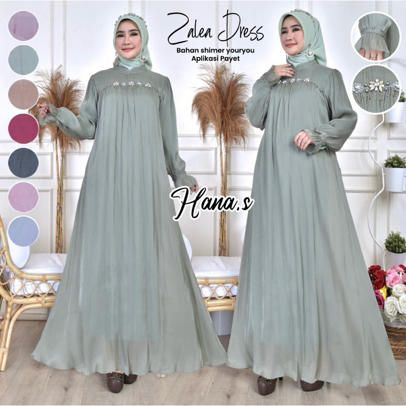 ZALEA DRESS BY HANA FASHION GAMIS CANTIK VIRAL