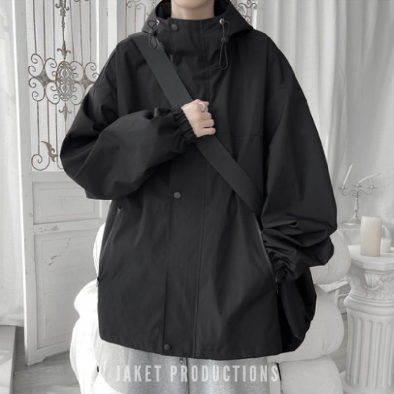 Jaket pria Windbreaker Coats Casual Sportswear Unisex