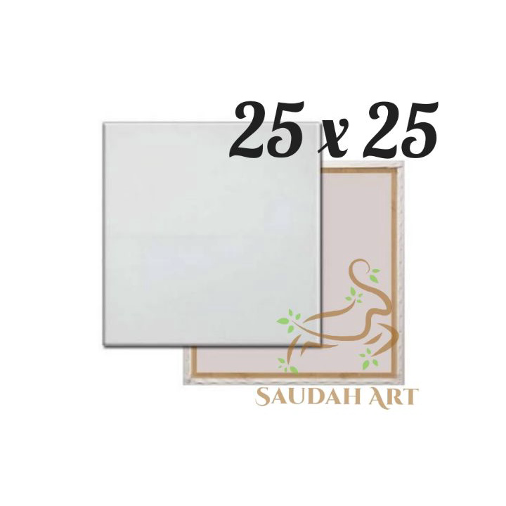 

➝↑❁⁂ Kanvas / Canvas Lukis 25x25 cm Produk Keren