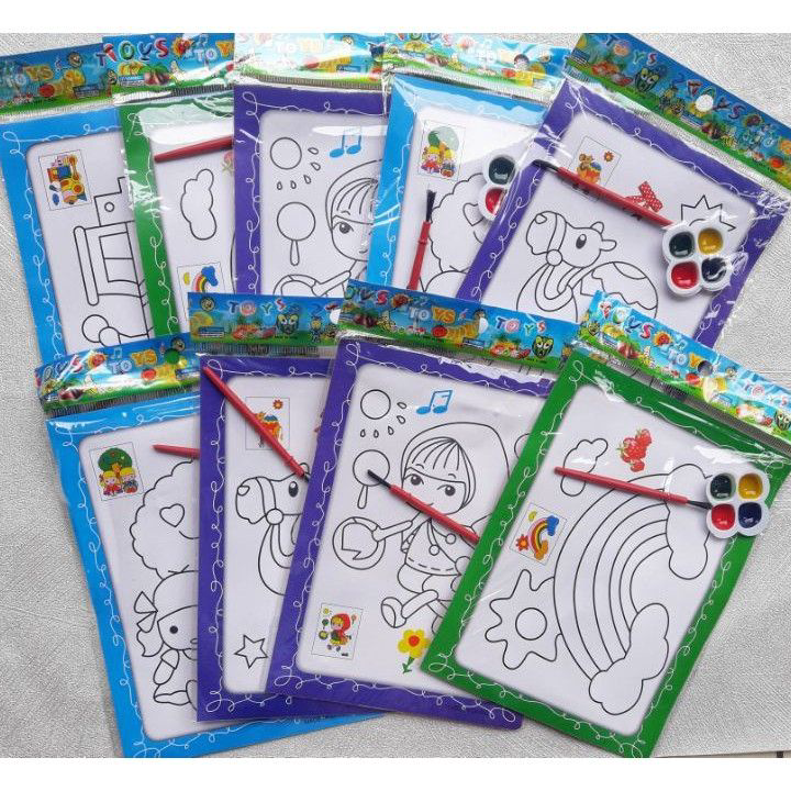 

←➲❊✩ mewarnai cat air lukis isi 20 pcs
