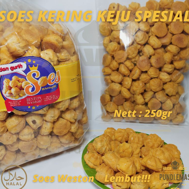 

Big Sale Soes Kering Coklat / Cokelat / Kue Sus Kering Isi Coklat Kiloan Gram