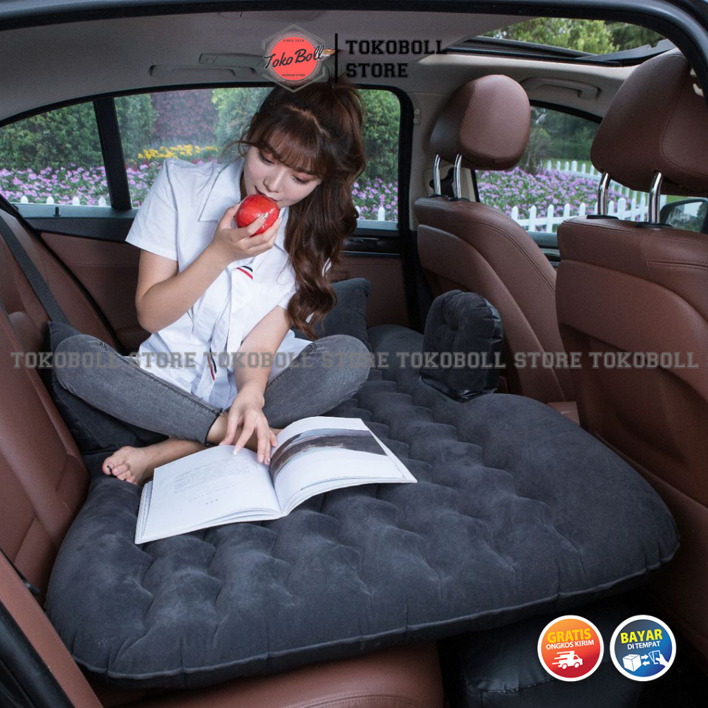 Kasur Mobil Jok Belakang Baris ke 2 | Kasur Camping Angin Otomatis | Kasur Angin Mobil Pompa Otomati