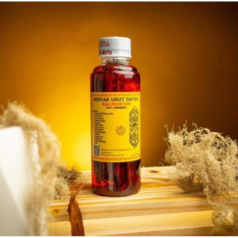 Minyak urut cap perisai dayak asli original panas