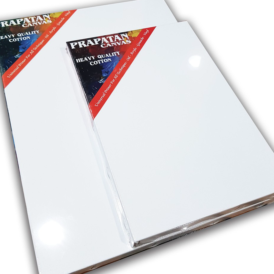 

Terkini Kanvas lukis prapatan + spanram (50x60cm) Harga Termurah