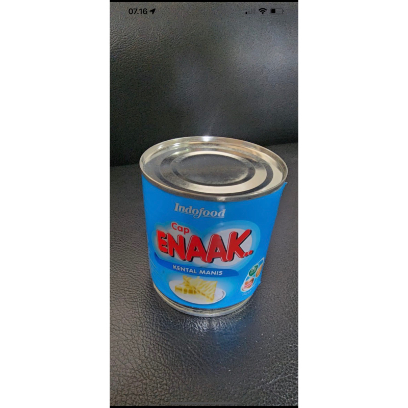 

Susu kental manis Enak kaleng putih