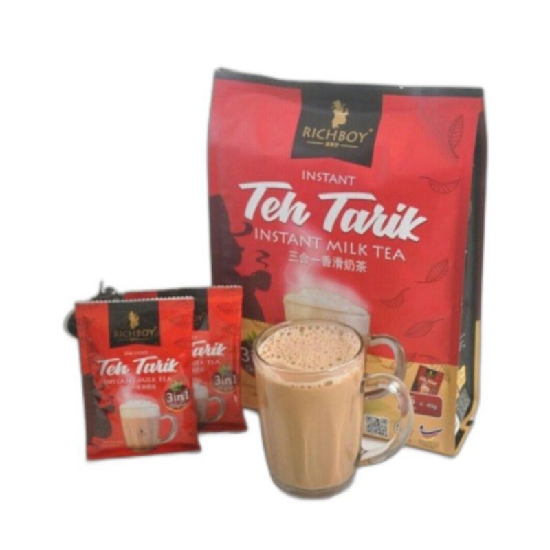 

Richboy Rich Boy Teh Tarik Instant Milk Tea Malaysia 3 in 1 Isi 15s