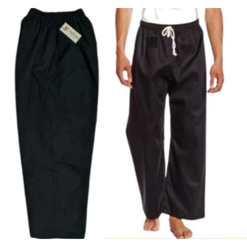 Celana Silat Hitam Polos