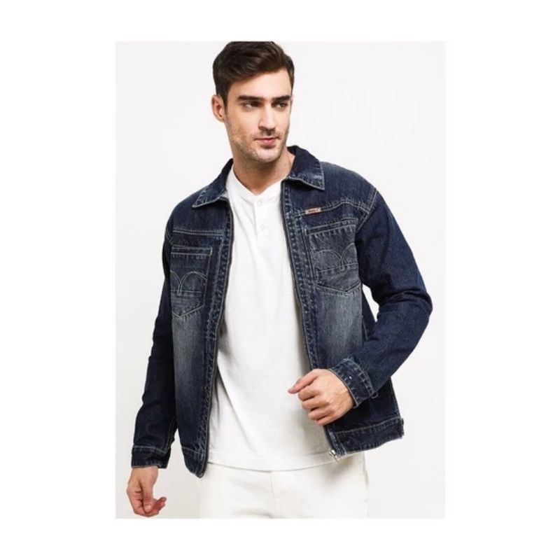 Jaket Denim Pria Lois MJF146