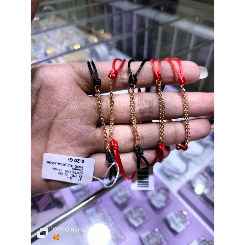 Gelang Tali Rantai Rolona 0,2gram Semar nusantara