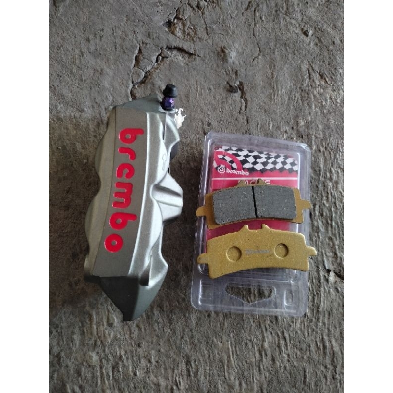 kaliper Brembo m4 kiri original 100mm