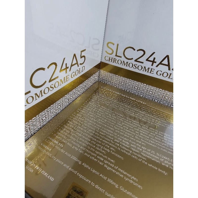 SLC24A5 CHROMOSOME GOLD SINGLE INFUS WHITENING