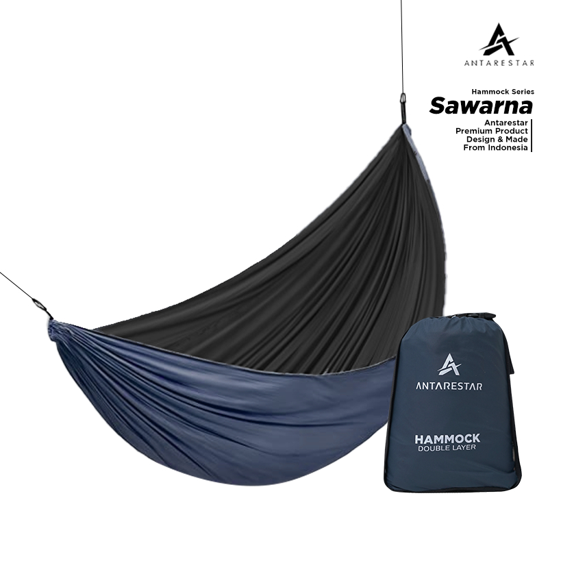 ANTARESTAR Official - Hammock Double Layer Series Sawarna Hammock Ayunan Gantung