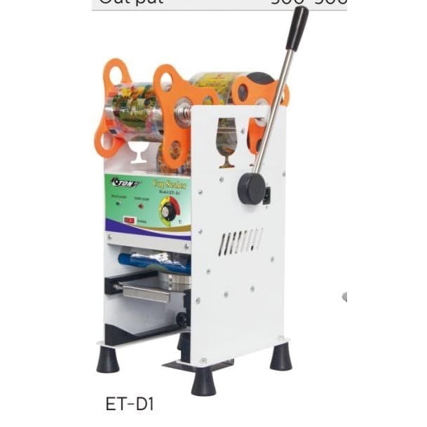 ETON - MESIN CUP SEALER ETON ET- D1 ORI (gelas 12-22oz)