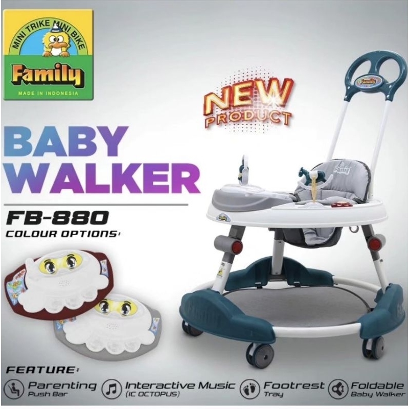family baby walker fb-880