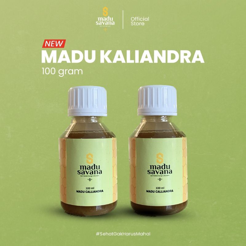 

Madu Savana Nektar Bunga Kalliandra 100 ml