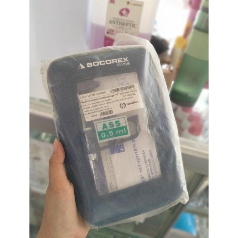 SOCOREX SWISS 0,5ml ORI MEDION - Alat suntik Otomatis