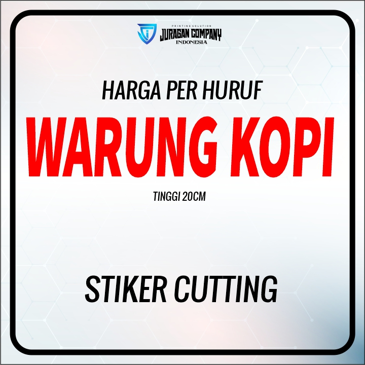 

CUTTING STIKER HURUF ABJAD TULISAN KACA TULISAN GEROBAK