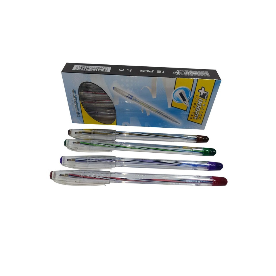 

(AS) Pulpen m2000 SPIRAL - Ballpoin licin