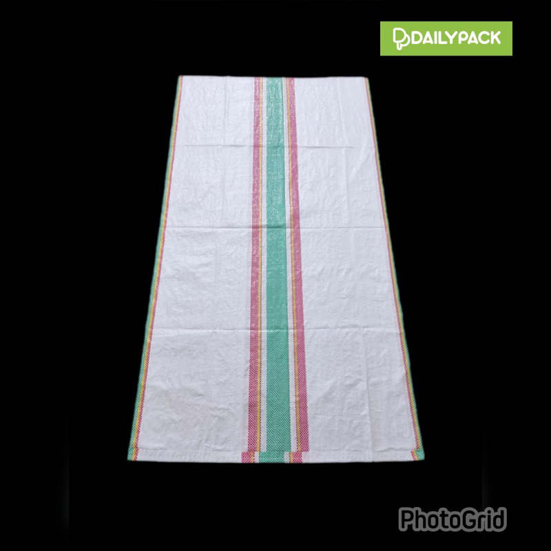 Karung Plastik 56x90 , 60x100, 65x105, 75x115 cm BARU TEBAL KUAT Setara Gabah 50 - 100 kg | Karung A