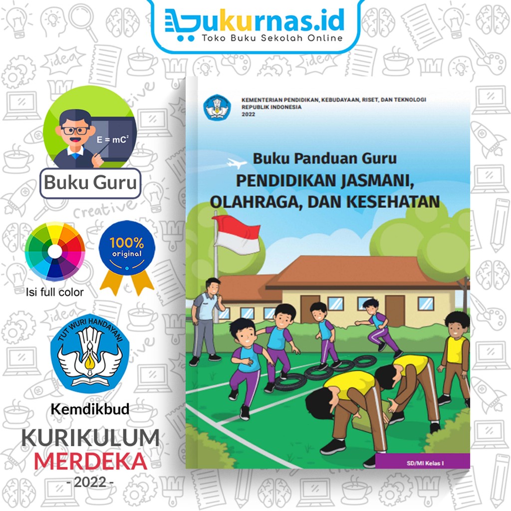 Buku Panduan Guru PJOK SD/MI Kelas 1 K-Merdeka Kurmer