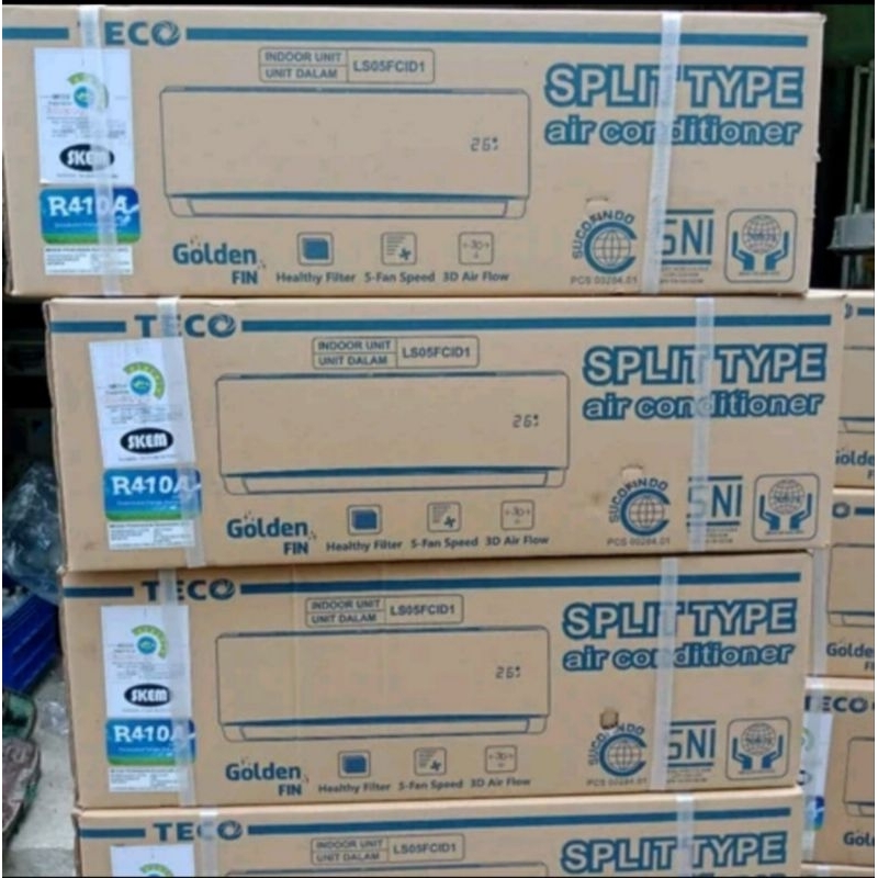 INDOOR AC TECO 1/2 PK ATAU 0.5PK