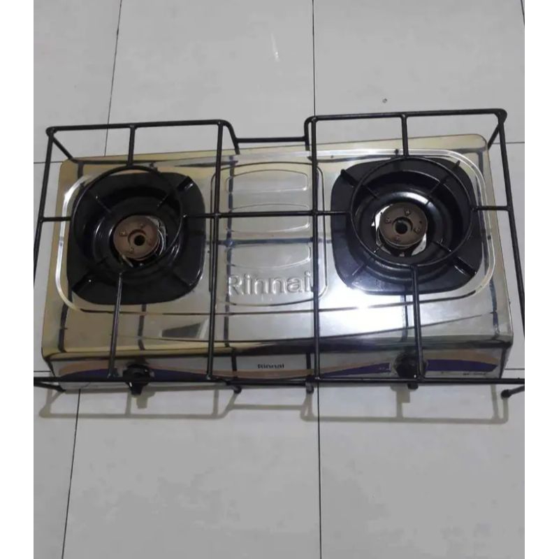 Tatakan oven/Tungku besi kompor gas rinnai 2 tungku/Behel besi kompor gas rinnai 2 tungku/Behel besi