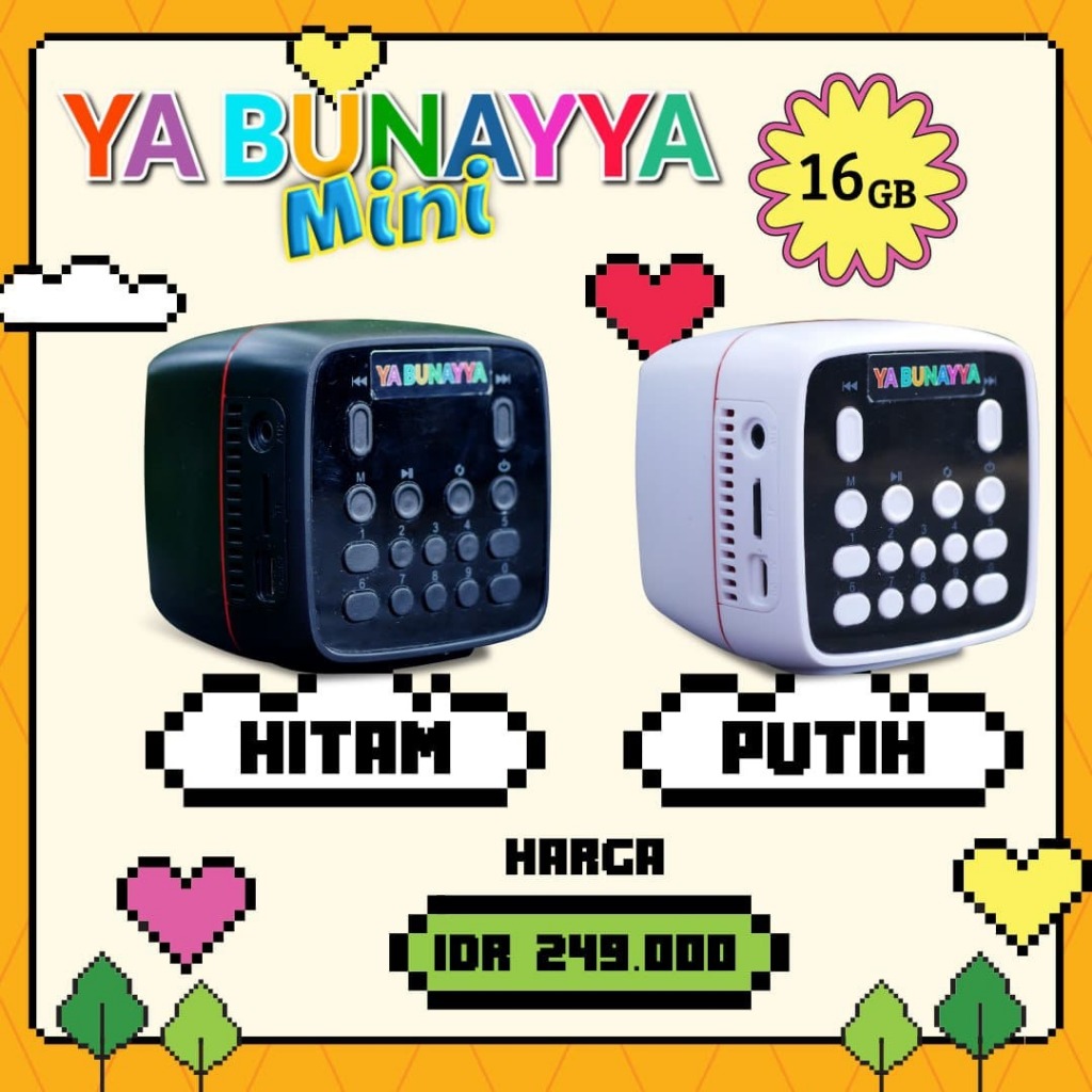 Speaker Murottal Anak Ya Bunayya 16GB