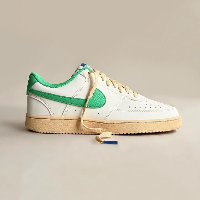 Sepatu Sneakers NIKE COURT VISION LOW VINTAGE SAIL PALE VANILLA 100% ORIGINAL