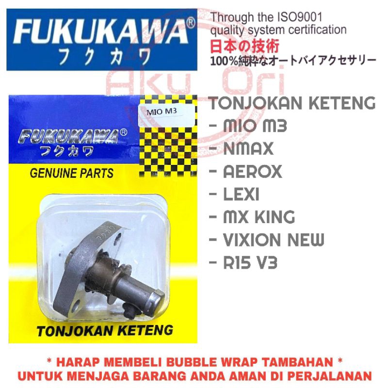 SETELAN KETENG MIO M3 FUKUKAWA setelan Tensioner tonjokan keteng nmax aerox mx king vixion new
