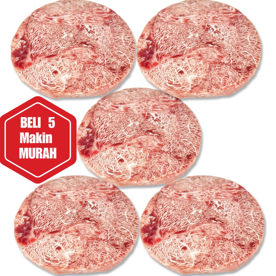 

Australian Round Wagyu Meltik Beef Steak 200gr Daging Sapi