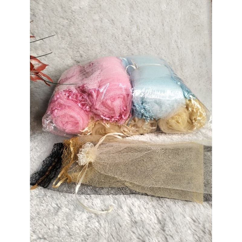 Grosir Termurah 50 pcs Tile  / Tile Botol / Sarung Jaring-Jaring / Tile Serba Guna / WARNA RANDOM