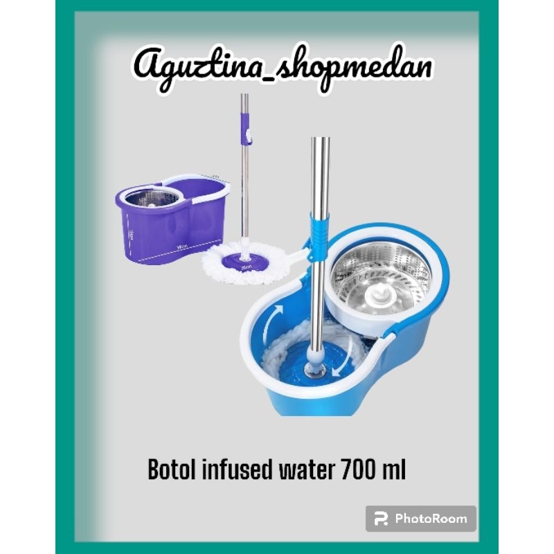 COD MEDAN-MOP KAIN PEL/MOP PEMBERSIH LANTAI SPIN MOP 360 DERAJAT/ALAT PENGERING LANTAI