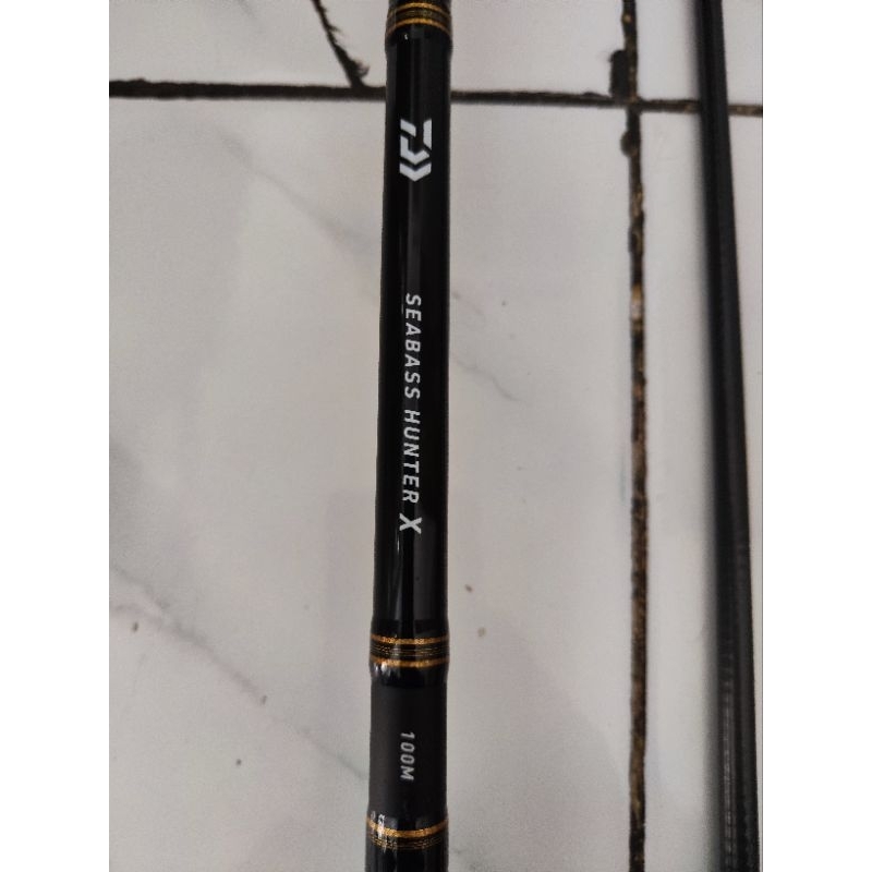 joran shore daiwa seabass hunter x 100M SECOND BEKAS