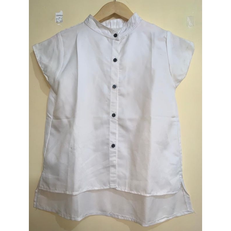 PRELOVED BLOUSE PUTIH POLOS