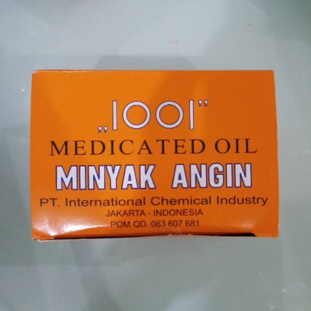 Minyak Angin 1001 Isi 12 Botol (PER BOX)