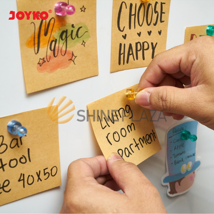 Colour Magnet Whiteboard Joyko MN-2 - Magnet Kecil Kulkas Papan Tulis