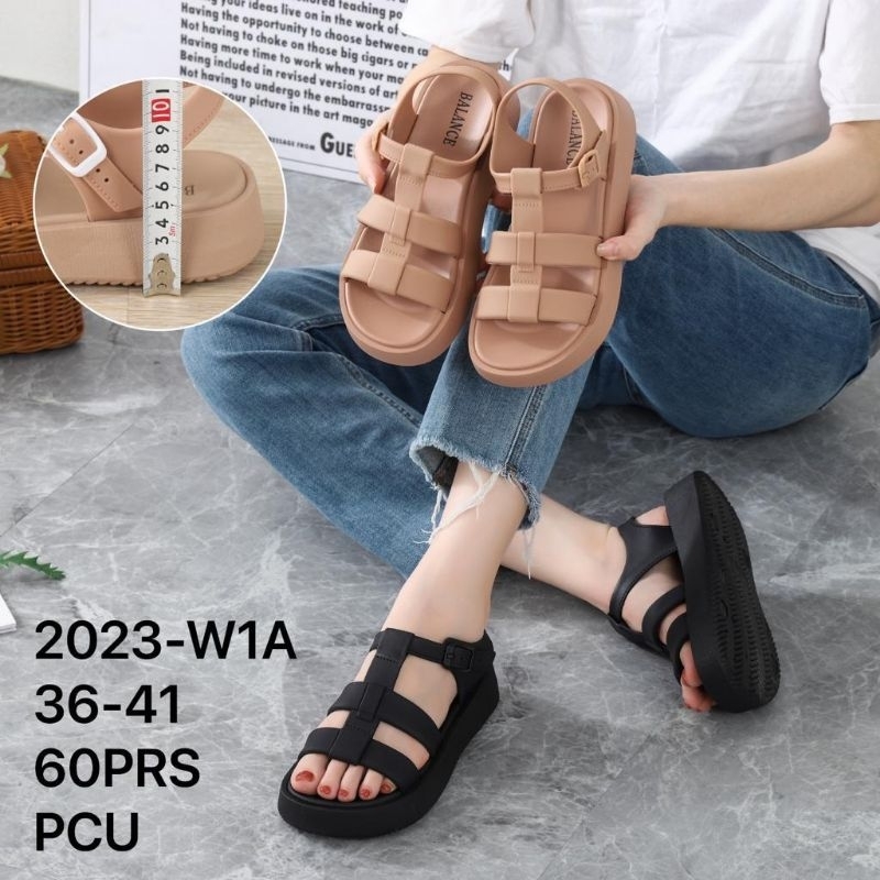 Sandal Gunung Jelly Sandal Gladiator Balance LMD 2023 Gesper Terbaru