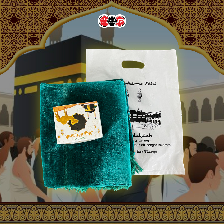 

RB (Isi 50Pcs Size 30 x 40) Kantong Plastik Ibadah Haji, Umroh, Lebaran Haji Kantong Plastik