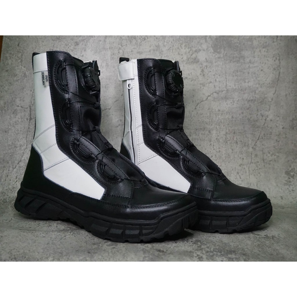 Sepatu PDL Provos TNI / Sepatu Boot Tni Provos Tali Putar Boa / Sepatu Boa Parabellum Provos TNI