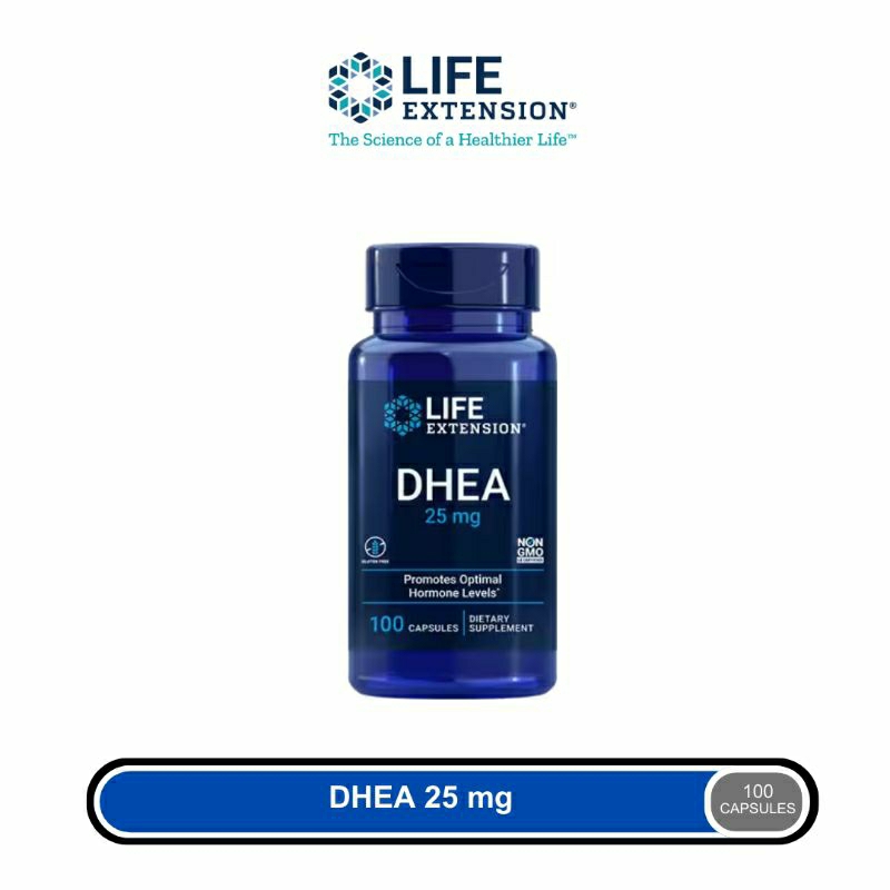 LIFE EXTENSION DHEA 25 mg - 100 Capsules