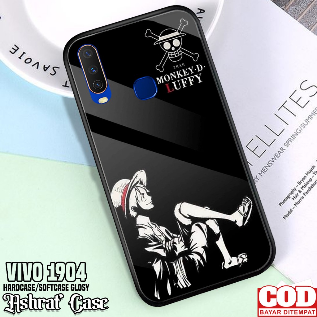 Case Vivo 1904 - Casing Vivo 1904 ( OP ) Silikon Hp Vivo 1904 - Softcase Glass Kaca - Kondom Hp - Ke