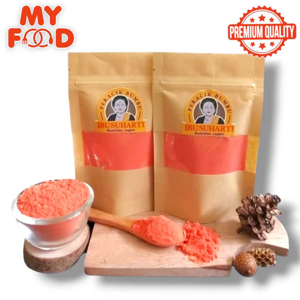 

[Myfoodofficial] - Ibu Suharti Bumbu Tabur Balado Bubuk Tabur Balado Bumbu Keripik Kentang Snack Kualitas Premium