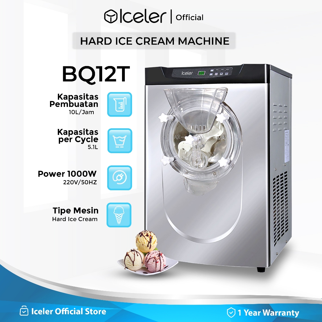 Iceler Mesin Es Krim Hard Ice Cream Maker