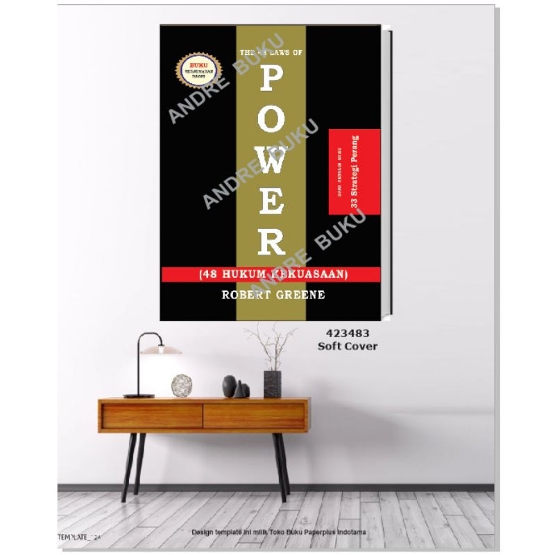 Buku The 48 Law Of Power 48 Hukum Kekuasaan Terjemahan bahasa Indonesia Robert Greene
